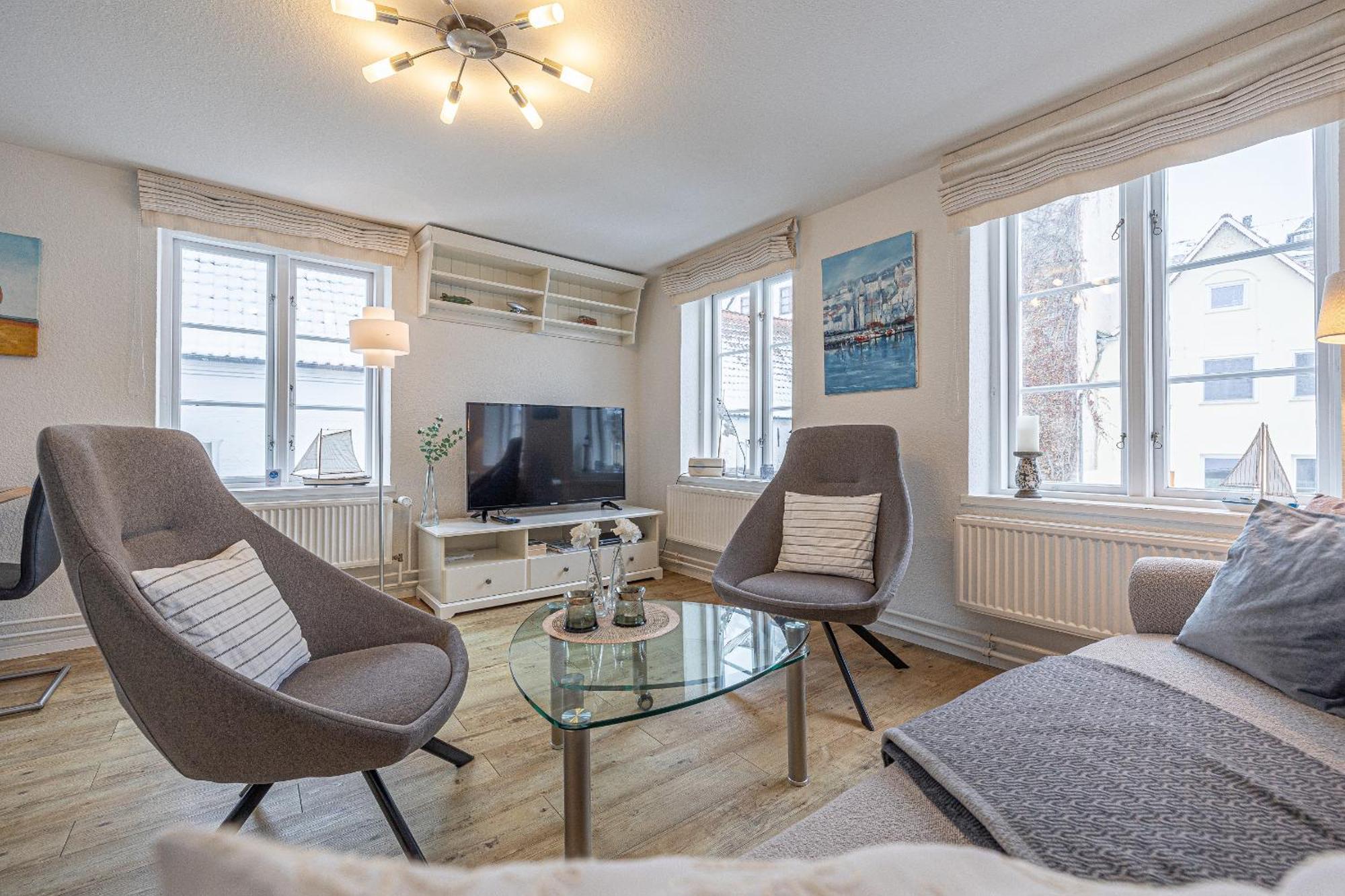 Fewo1846 - Hugo Eckener - Komfortable Maisonette-Wohnung Mit 2 Schlafzimmern Im Stadtzentrum Flensburg Zewnętrze zdjęcie